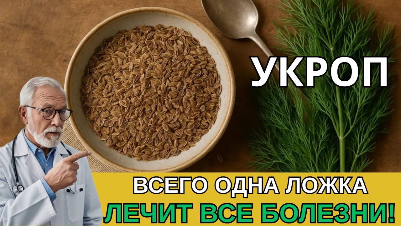 Семена укропа — всего одна ложка, и вы почувствуете, как здоровье начинает меняться!