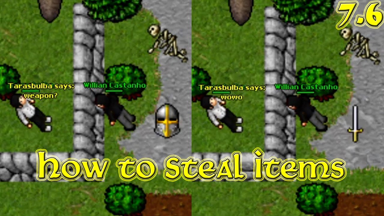 How This Guy Easily Stole Items! (Chimera 2006 - RL Tibia 7.6) Tarasbulba