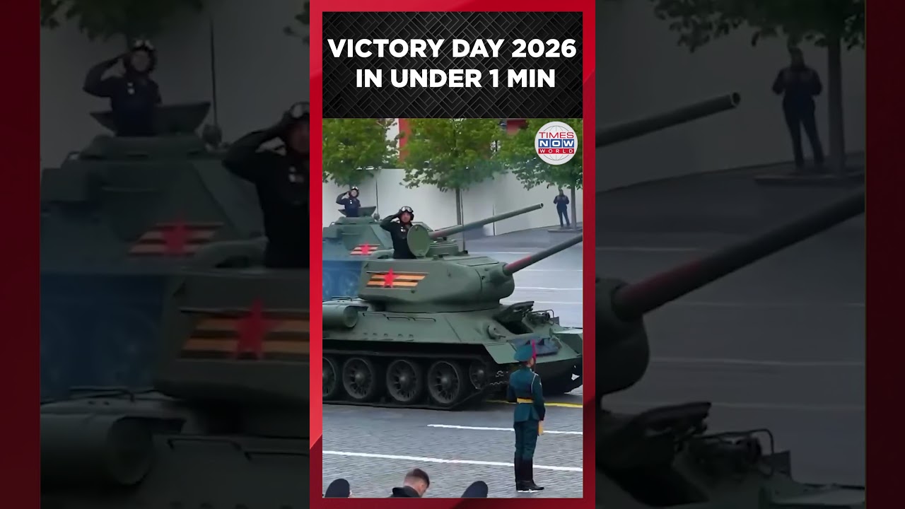 WATCH: Russia Victory Day 2026 Recap in Under 1 Min; Massive Flypast Over Moscow | Times Now World