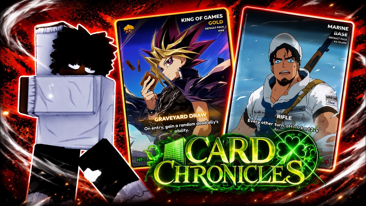 I Played The Release Of This NEW Anime Card Game| Card Chronicles