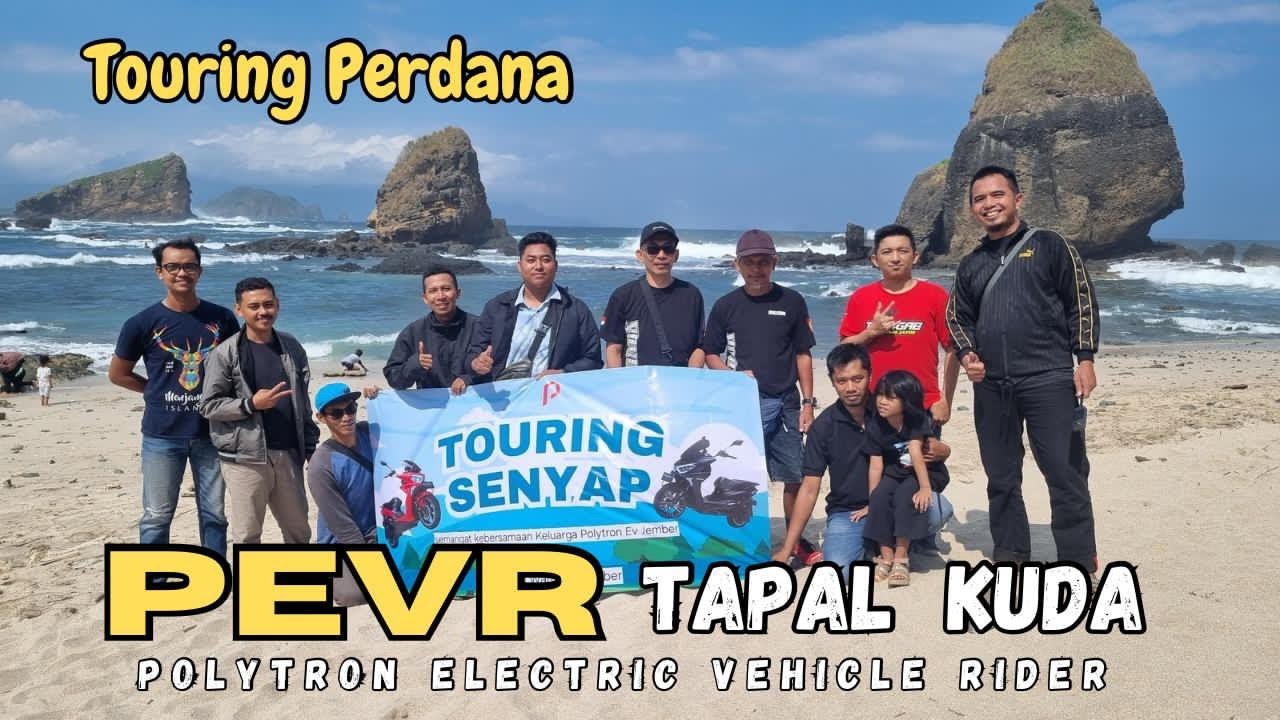 Touring Senyap PEVR Tapal Kuda ke Pantai PAPUMA Jember. Polytron Fox R Libas TANJAKANNYA EXTREEEM..!