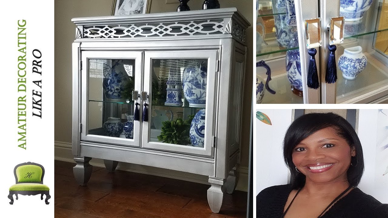 DRAB Cabinet Goes METALLIC FAB - Furniture Transformation Series 2018