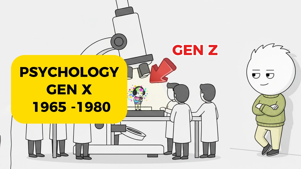Psychology of Gen X Born Between 1965 and 1980