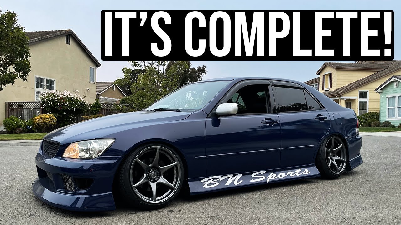 IS300 Gets New Wheels On!