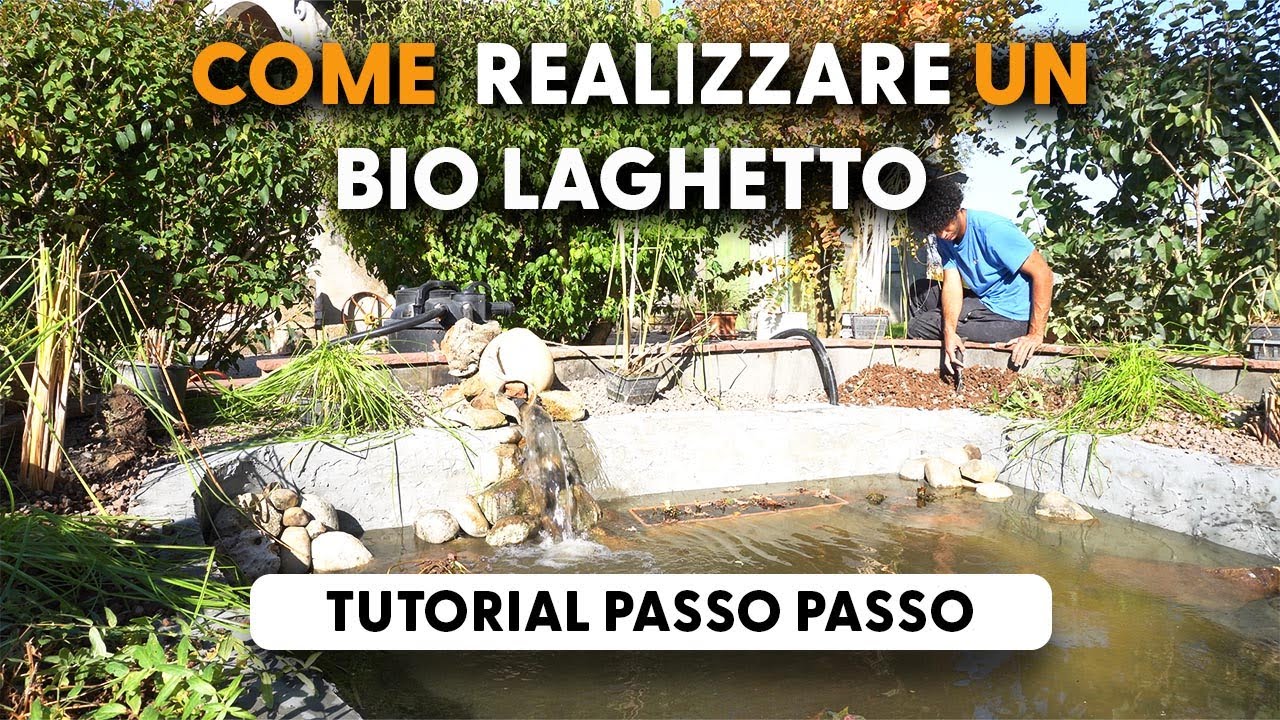BIO LAGHETTO in giardino FAI DA TE