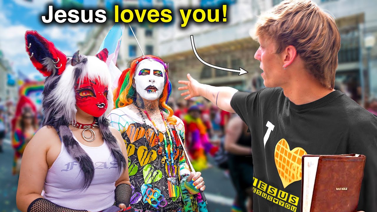 Preaching The Gospel At Pride Parade!