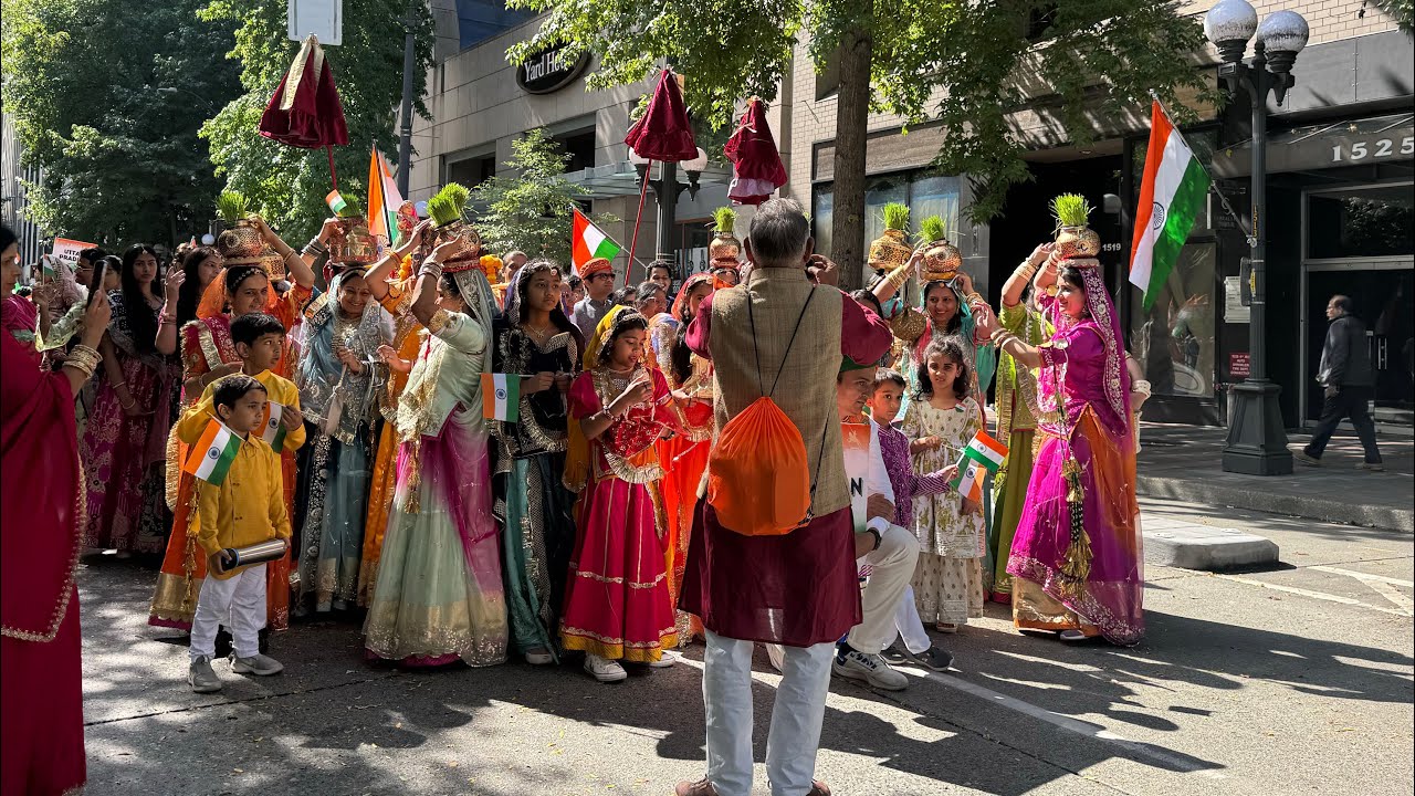 Seattle Walk of Fame to India Day Parade🇮🇳Live from Seattle🇺🇸