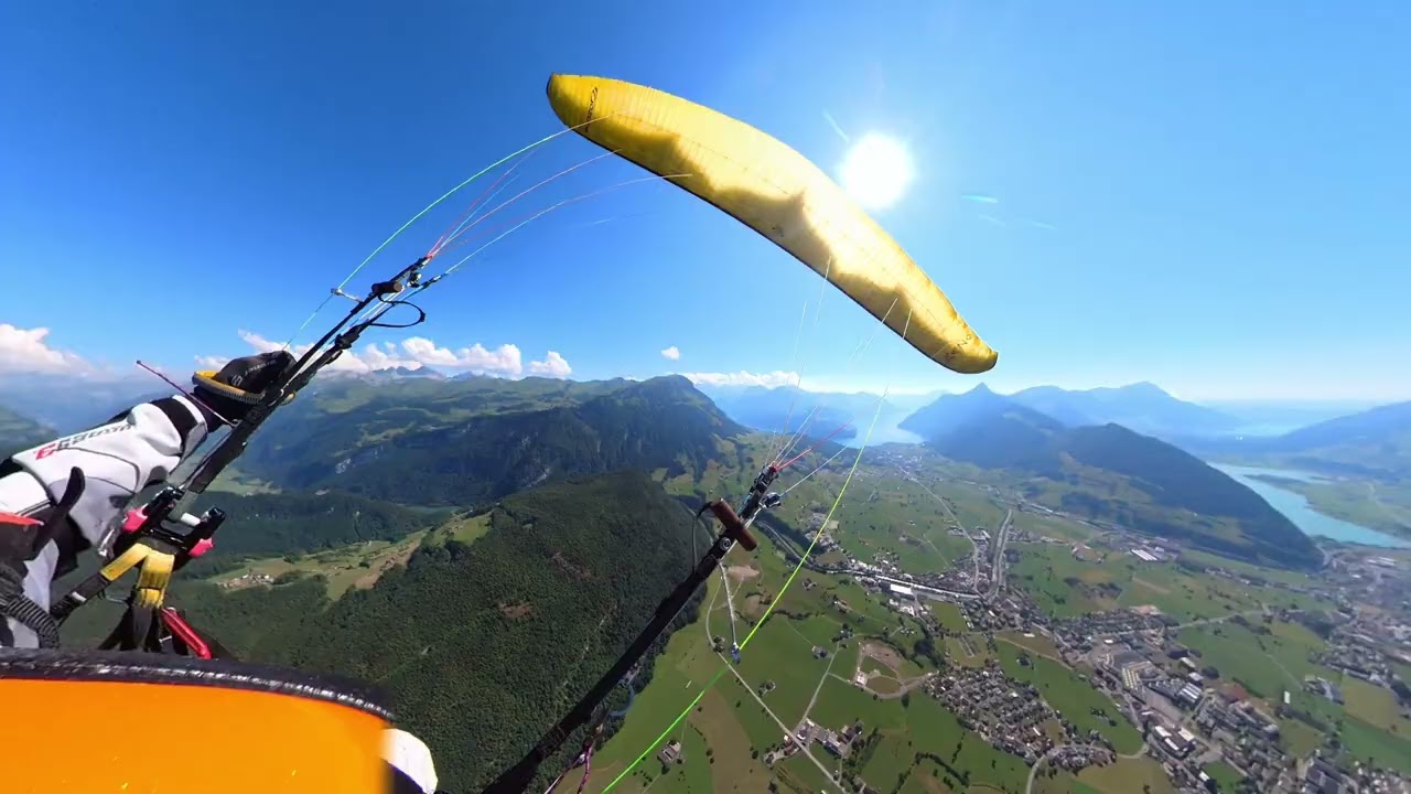 Paragliding SIV maneuvers - Helico, Spins, Looping, Stall, Wing-overs with Zeno