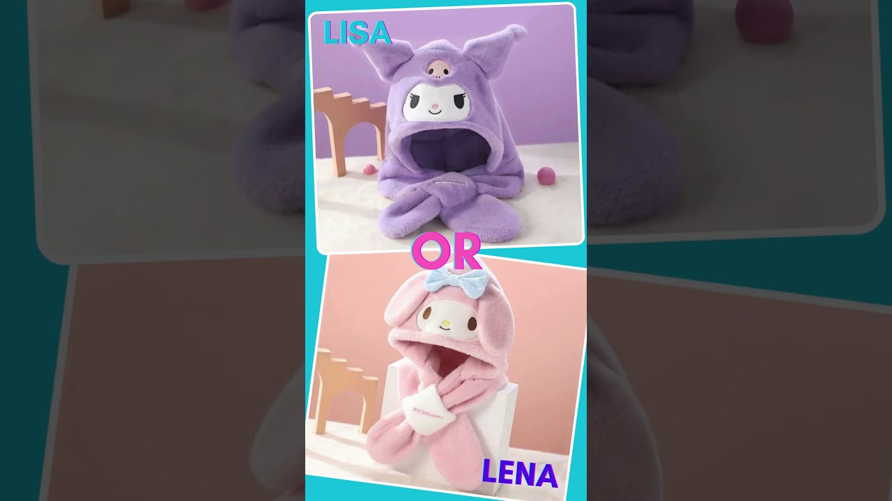 Lisa lub Lena Sanrio Hello Kitty Moja Melodia #HelloKitty #Sanrio #LisaOrlena #MyMelody