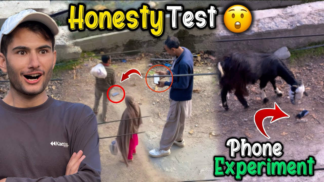 Are Kashmiri People Honest? | Lost Phone Social Experiment in Neelum Valley 🔥📱