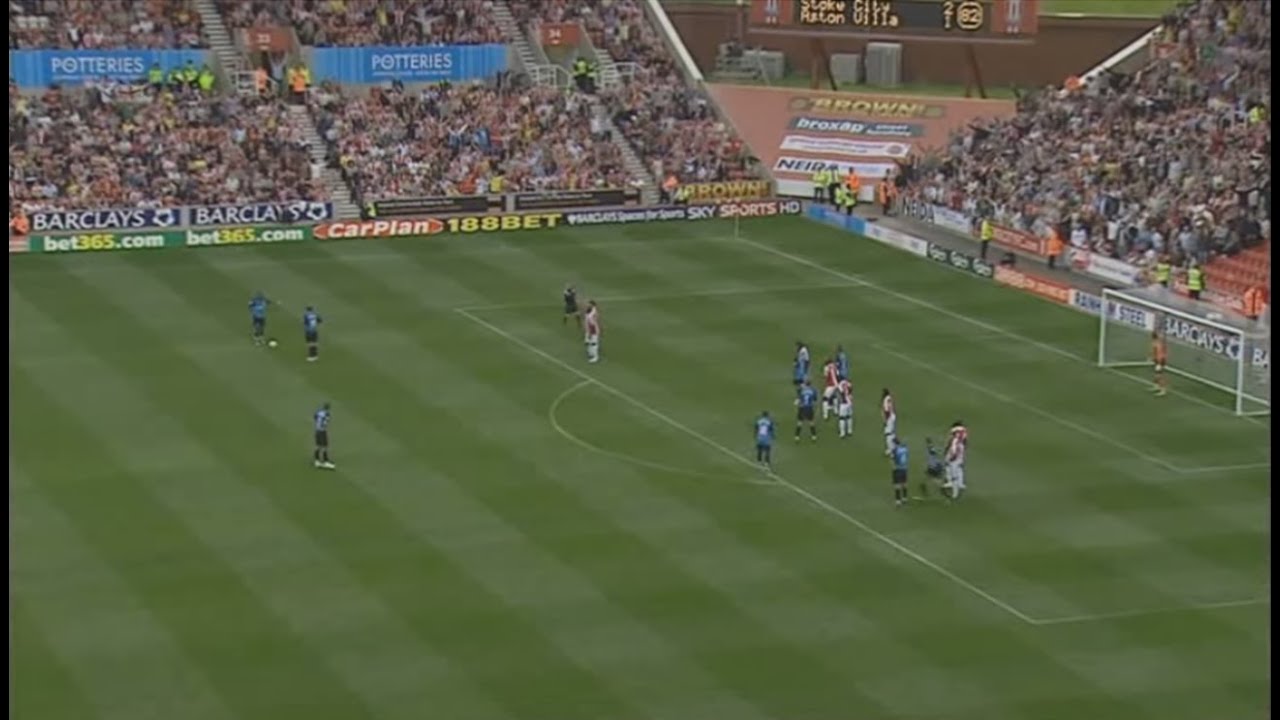 Stoke City 3-2 Aston Villa (2008-09)