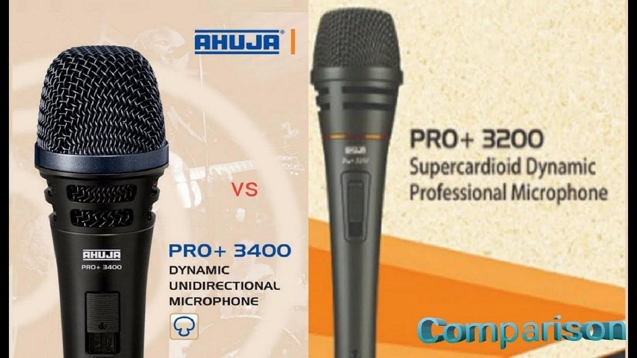 [Tamil version] Ahuja PRO 3400 V/S Ahuja PRO 3200 Premium and Best microphone detailed Comparison