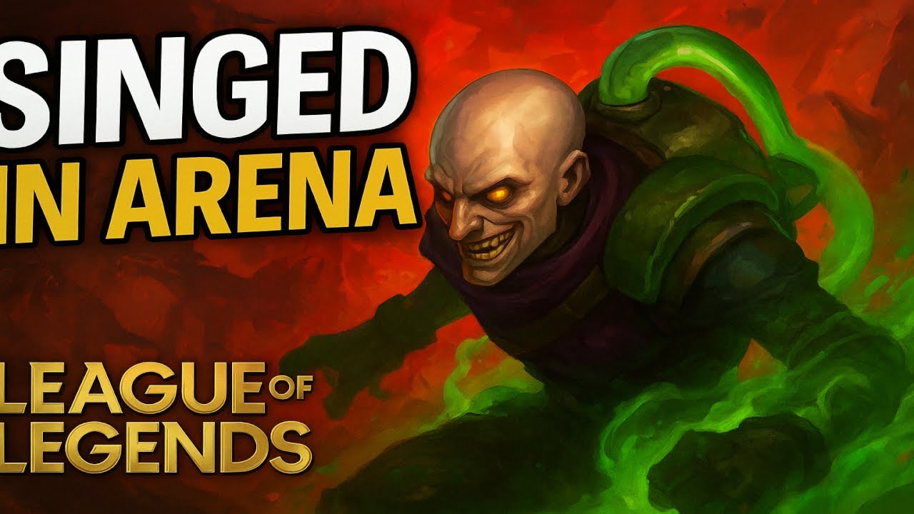 This Singed Arena Build Is Illegal | LoL Arena