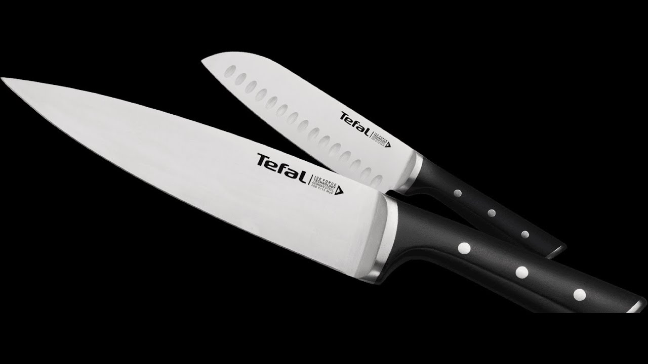 Кухонные ножи TEFAL Jamie Oliver(Обзор на полный комплект)