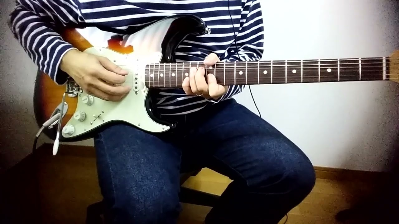 Guitar practice Day 560. Testify - SRV (BPM115)