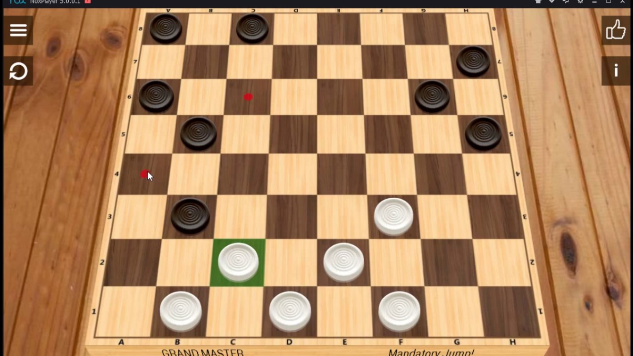 Jogo de Damas - Regra Portuguesa!
