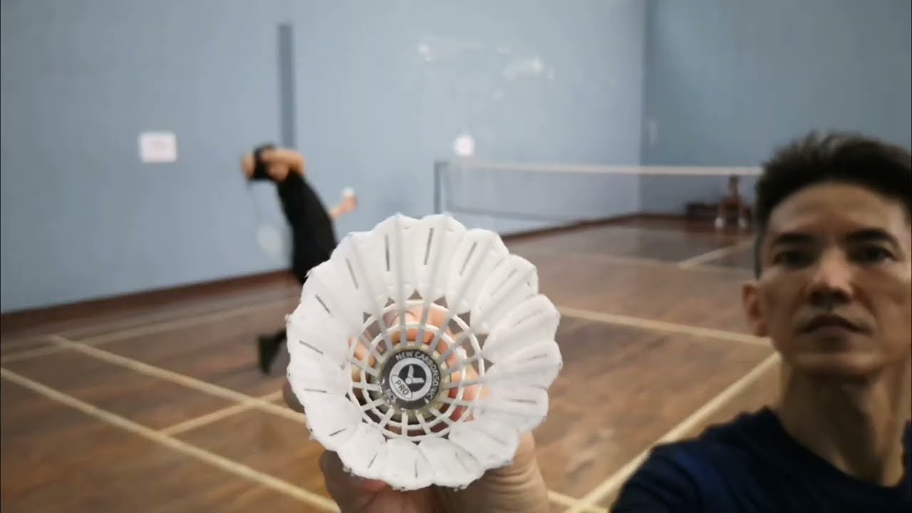 23 Sept 2025 David vs Wan KK played Victor NCS Pro Carbonsonic Shuttlecock 碳音羽毛球 