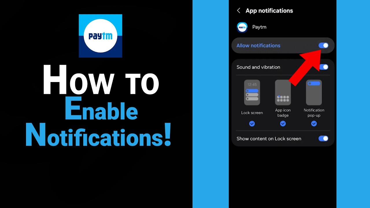 How To Enable Notifications on Paytm [NEW]