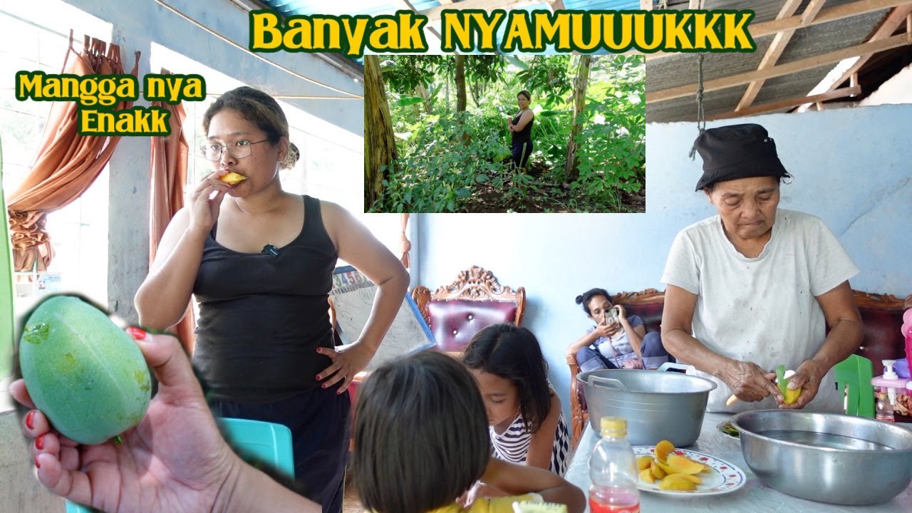 CARI MANGGA DI HUTAN DENGAN MAMA