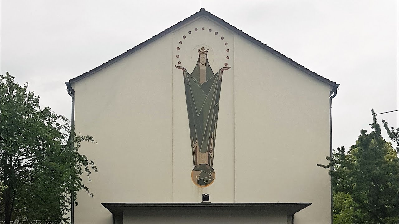 Fulda (Süd) Rosenkranzkirche Teilgeläute und Plenum (Tonmontage)