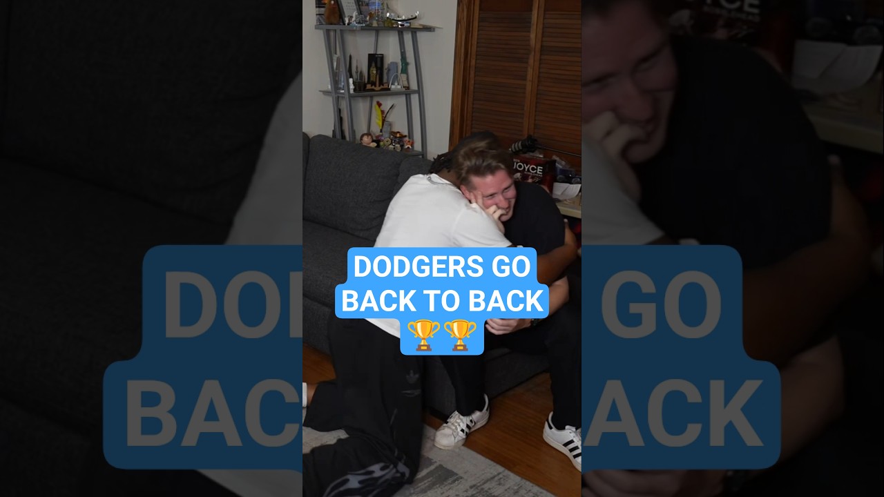 Dodgers Go Back to Back 🏆🏆 #dodgers #dodgerfilms #worldseries #sports #baseball #austinkleschka