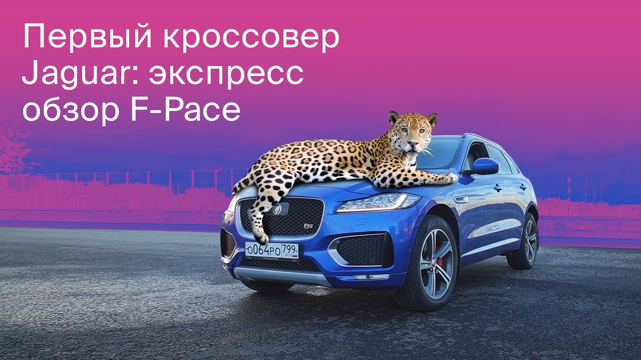 Коротко о главном в Jaguar F-Pace. Экспресс-обзор премиум кроссовера в 2020 году.