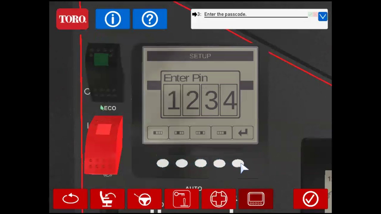 Toro Outcross 9060 Tutorial: Adjusting Attachments