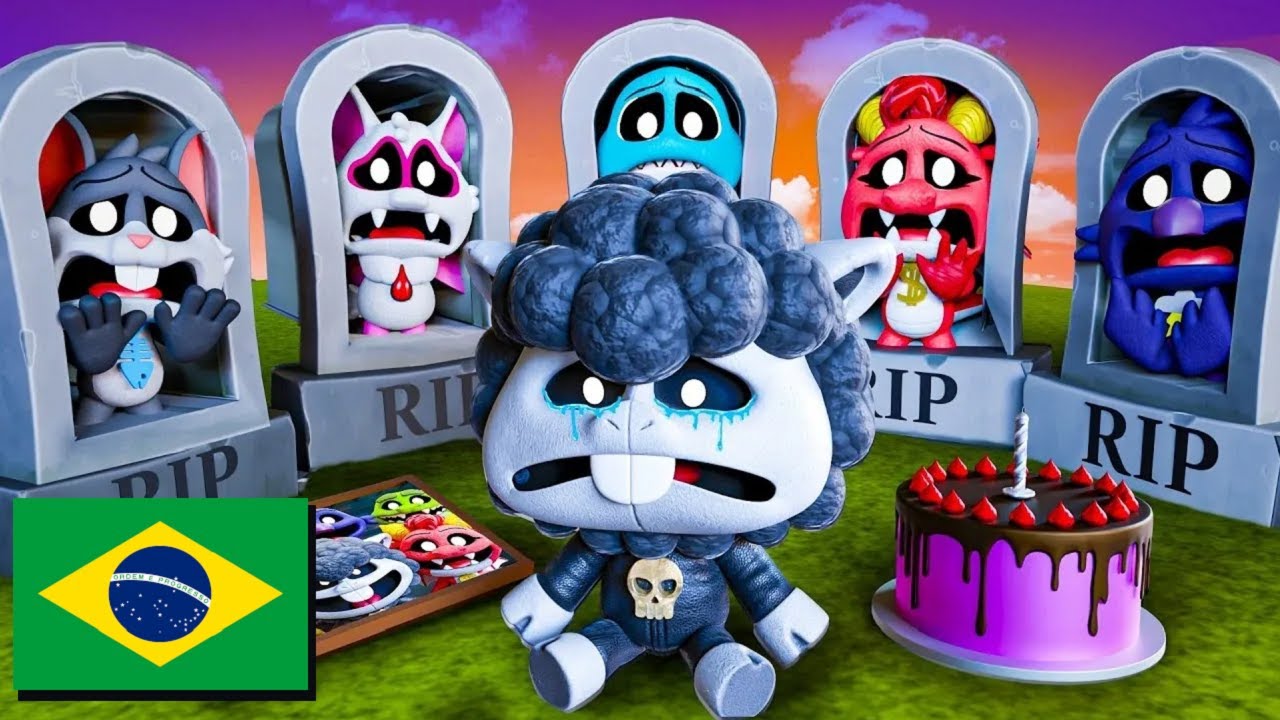 F... TODOS NIGHTMARES CRITTERS?! – Poppy Playtime 4 Animação