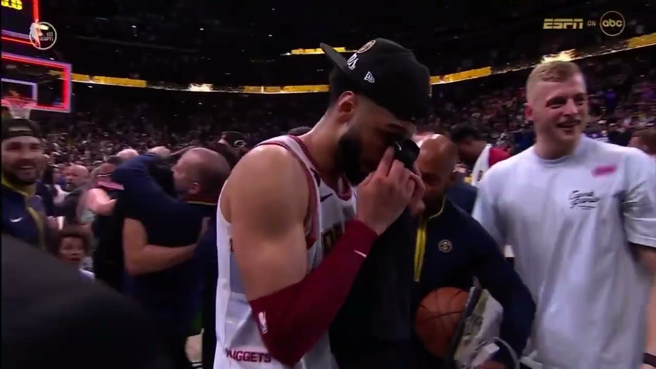 2023 NBA Finals Game 5 ending (+ Postgame Interview)
