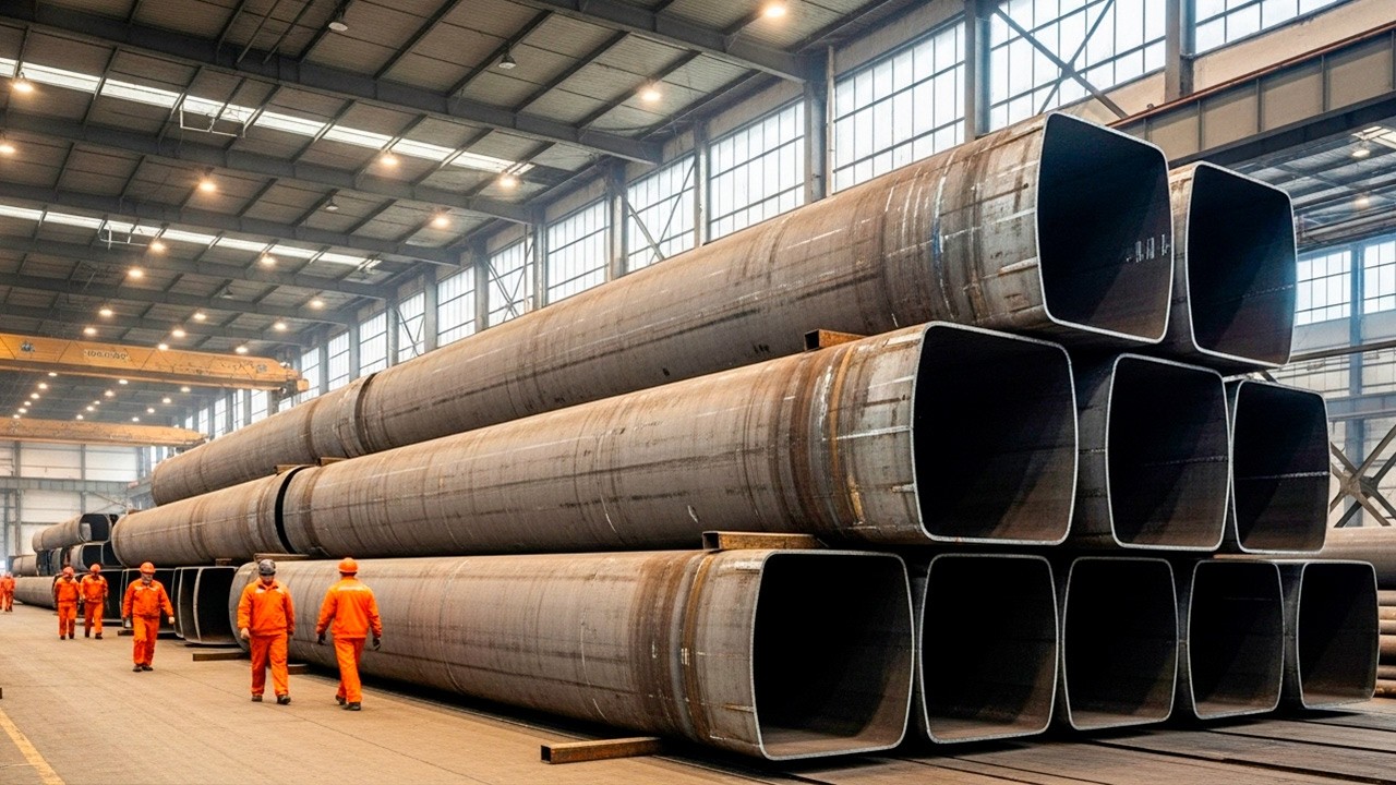 من الخردة إلى العملاق: كيف تولد الأنابيب الفولاذية التي تحمل ناطحات السحاب؟