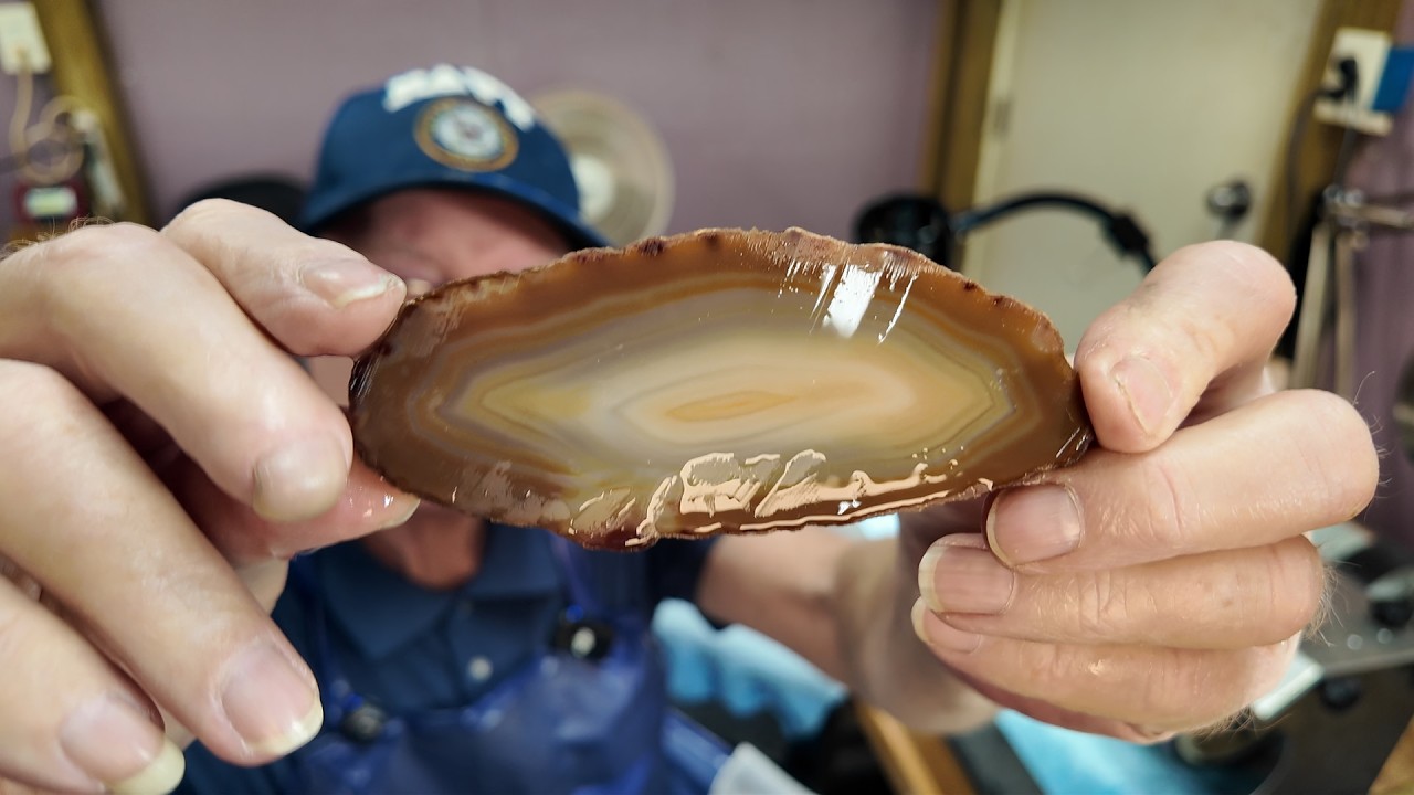 Lg Brazilian Agate Sample 2 9 26
