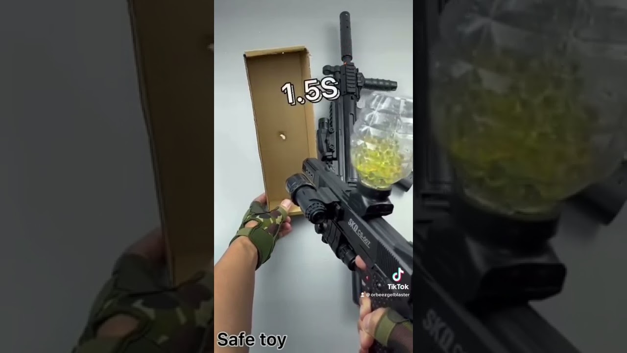 Fastest gel blaster