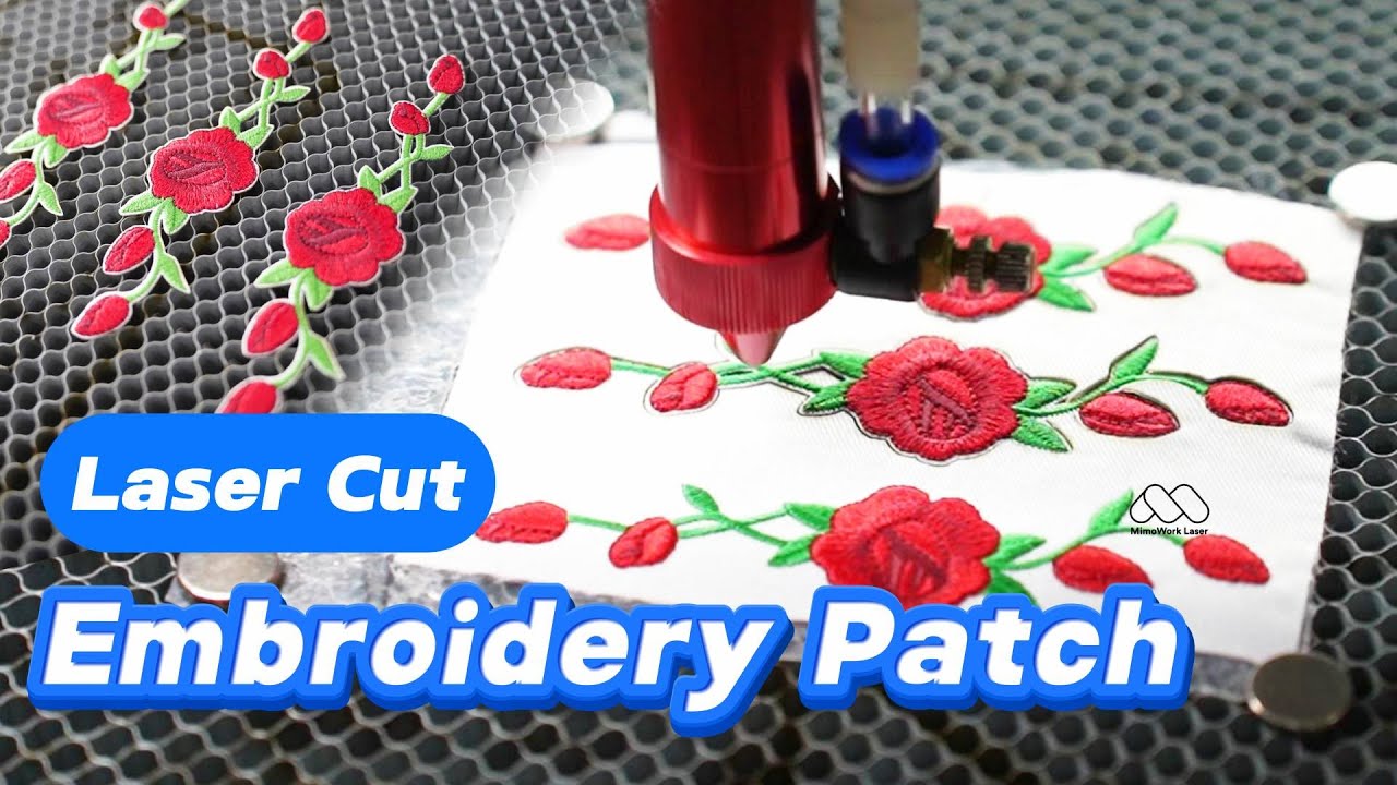 How to Custom Laser Cut Patches? CCD Camera Laser Cutting Machine