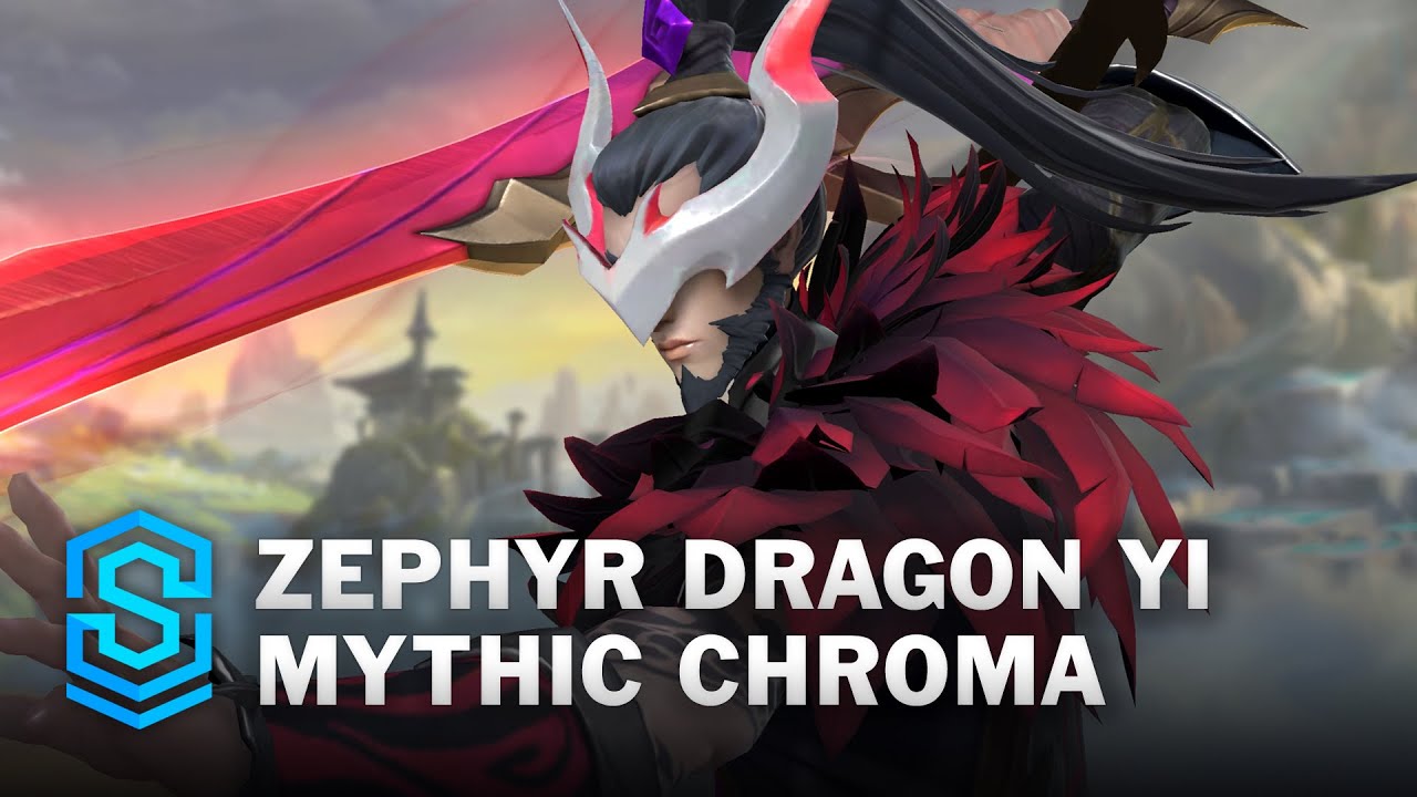 Zephyr Dragon Yi Mythic Chroma Wild Rift Skin Spotlight