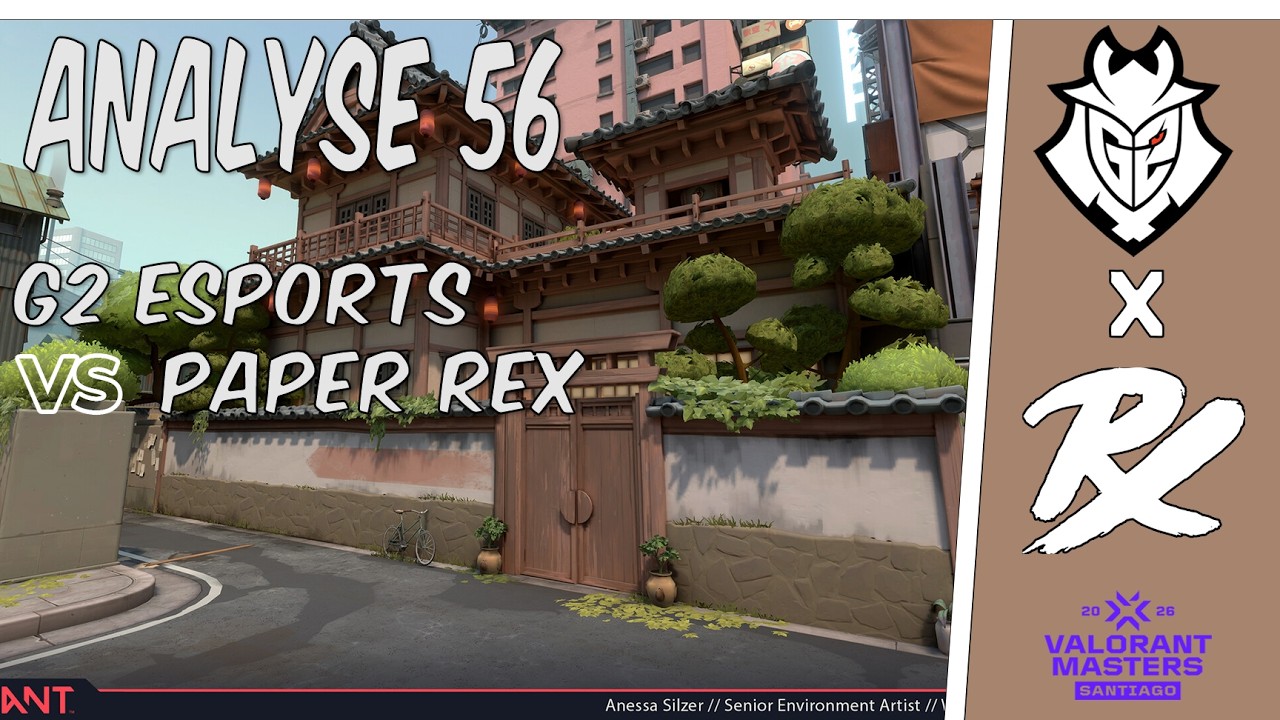 ANALYSE 56 - G2 vs PRX - MASTER SANTIAGO - SWISS1