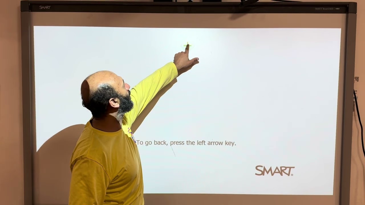 Smart board part 2 (Calibration and Software in action)