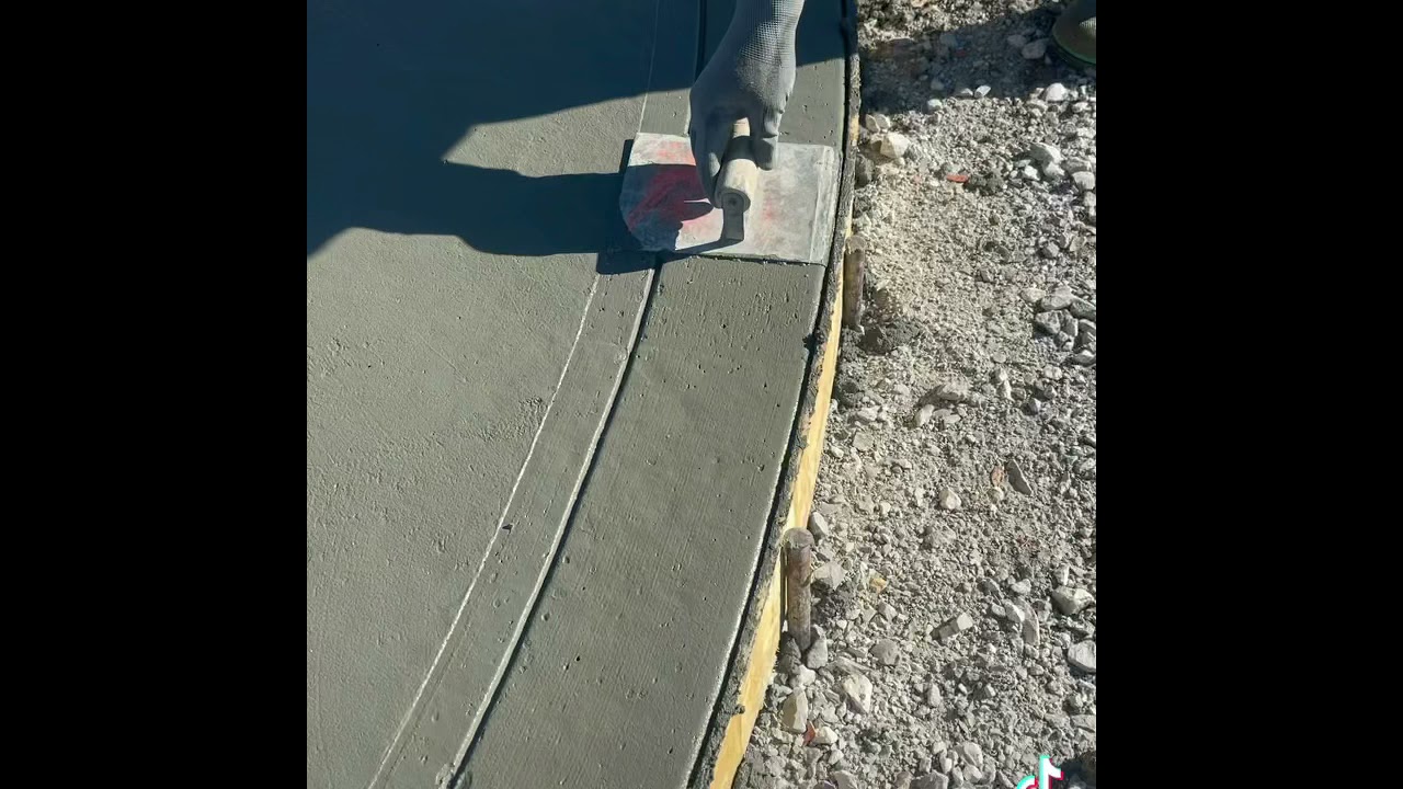 Stamped Concrete Process #concrete #stamped