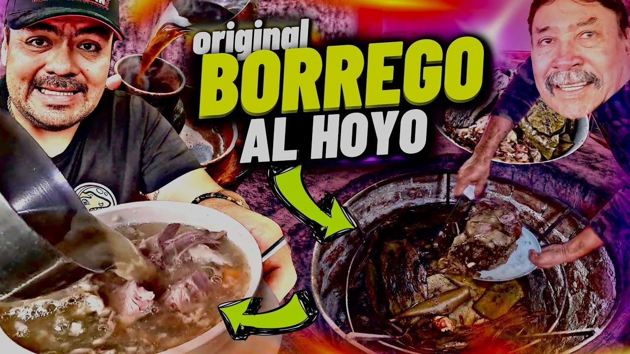 así es la original BARBACOA de BORREGO al HOYO de DON GOYO en Charo Michoacán