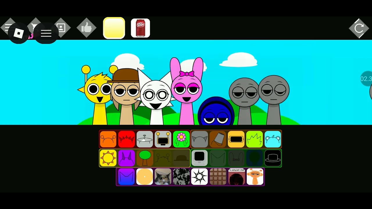 Game Roblox ini ada Sprunki part — 1