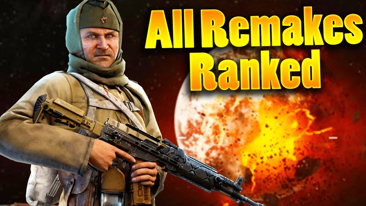 Ranking All Remastered and Re-Imagined Zombies Maps (BO3-BO4)