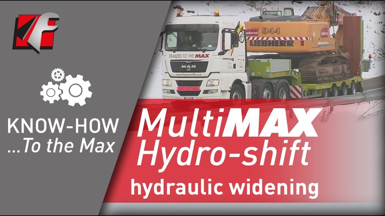 FAYMONVILLE MultiMAX - Hydro-Shift : hydraulic widening