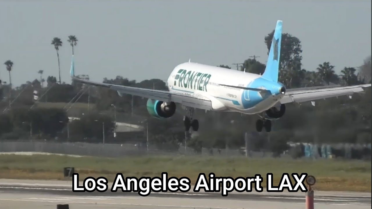 Los Angeles Airport Action LAX Runway 24 Lufthansa Boeing 747 Emirates A380 Virgin A350 and more