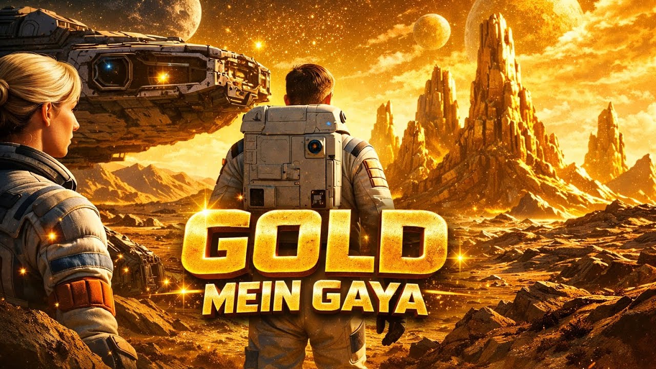 Gold Mein Gaya! 🚀 Exploring a Mysterious Alien Planet #suggestedvideo #trending #viral 