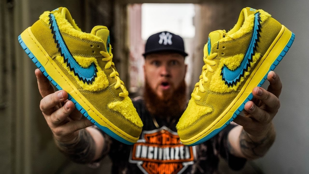 Стоят ли кроссовки Grateful Dead Nike SB Dunk Low такой шумихи?! (Обзор первых моделей)