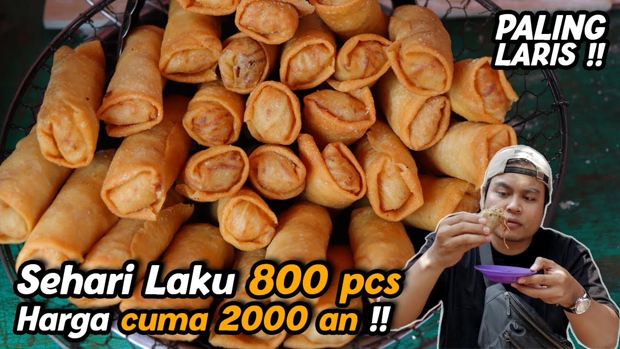 WOW !! JAJANAN INI SEHARI BISA LAKU 800 PCS, PALING LARIS DI KOTA JAMBI !!