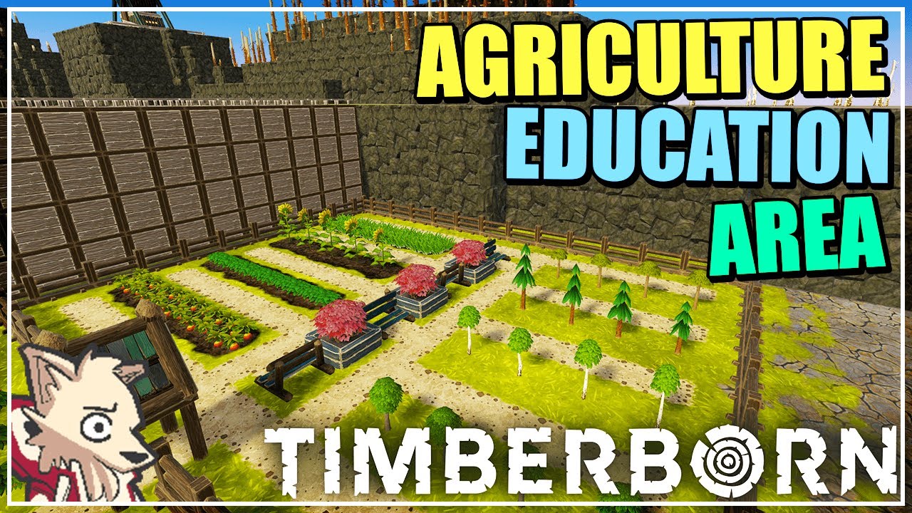 I Build a Crop Education & Enrichment Area For Lil'Beavs - EP 70 - Timberborn S2