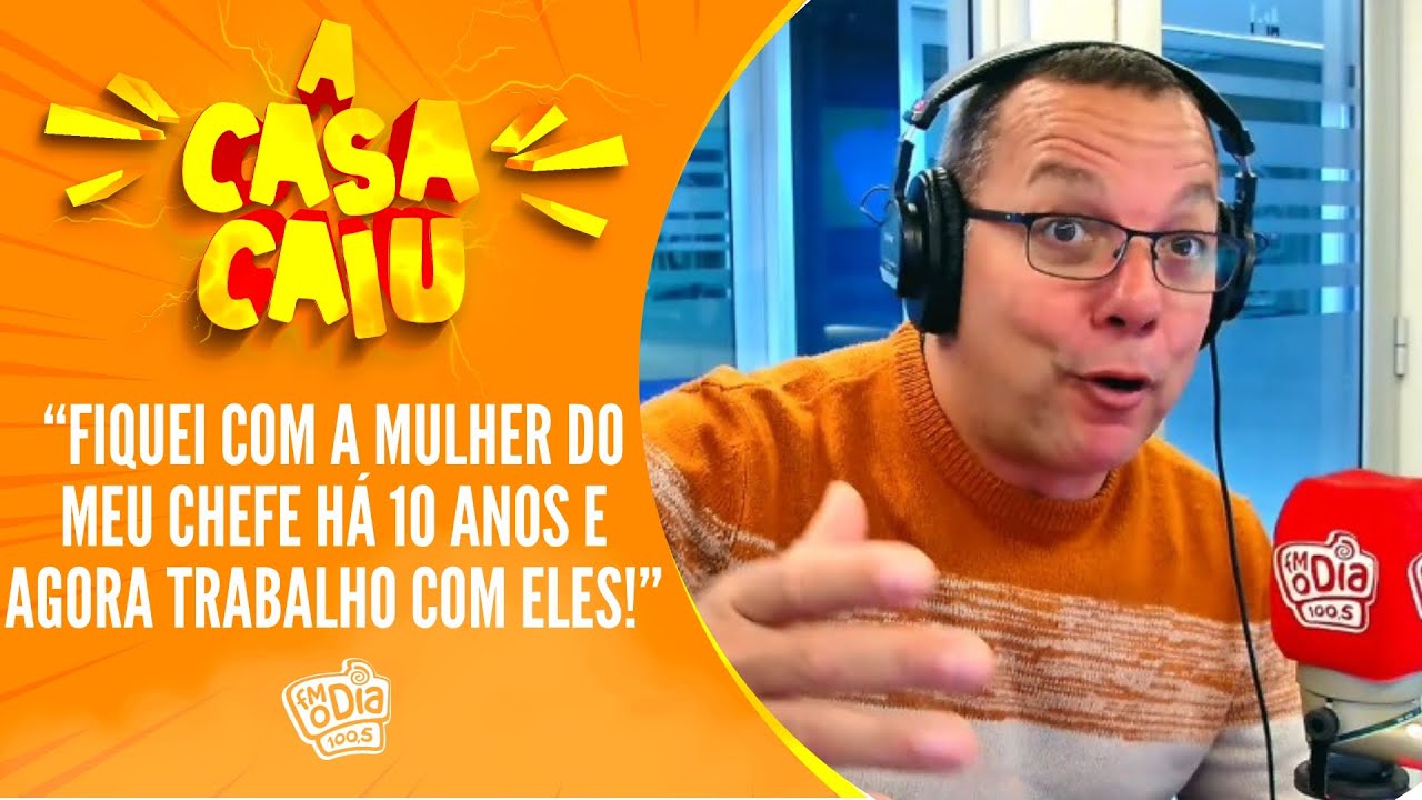“Fiquei com a mulher do meu chefe há 10 anos e agora trabalho com eles!” I A CASA CAIU  #fmodia