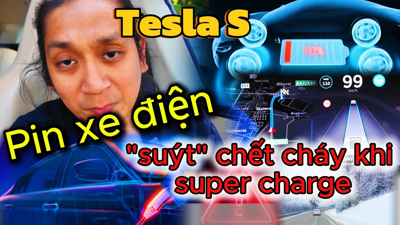 PIN XE ĐIỆN _ ĐIỀU NÊN BIẾT VÀ CƠN ÁC MỘNG KHI CHẠY XE DƯỚI -18độ C với TESLA MODEL S