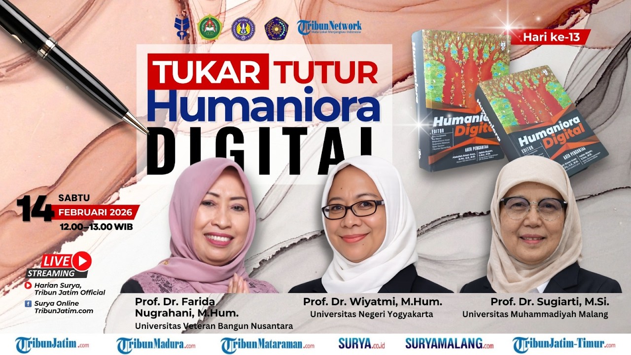 🔴TUKAR TUTUR Humaniora Digital - hari Tiga Belas