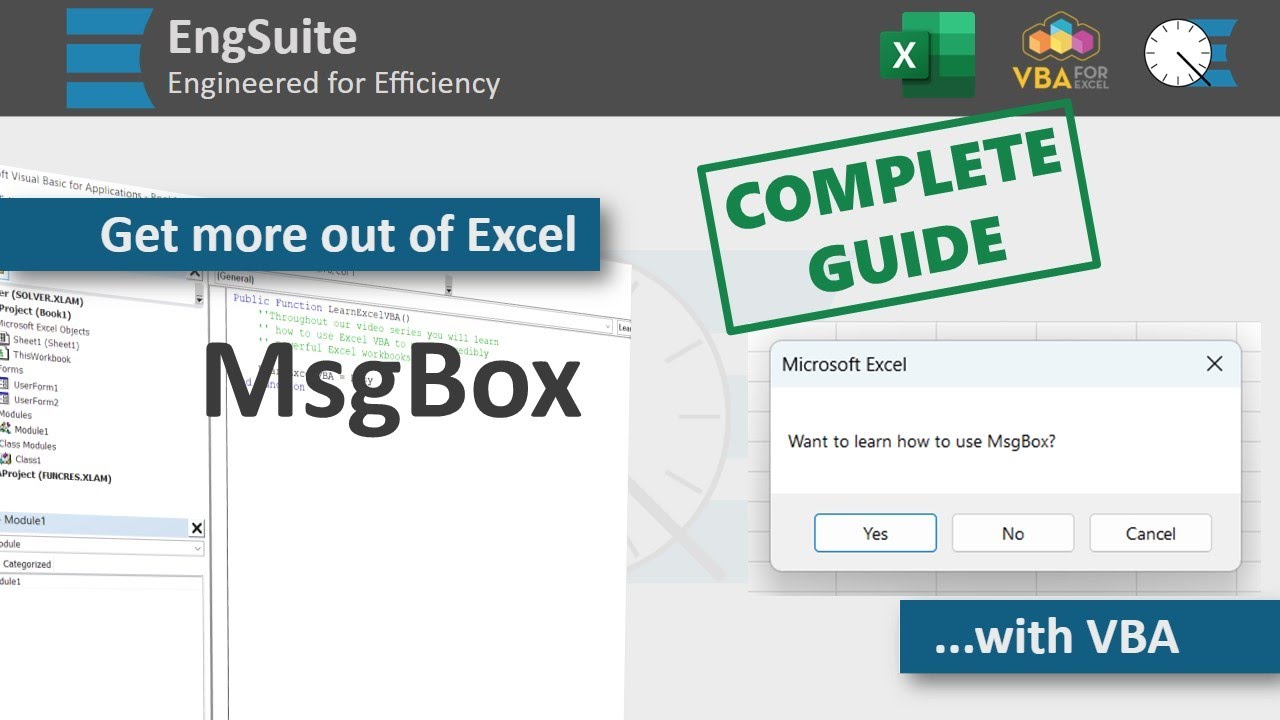 Complete Guide to MsgBox - Excel VBA